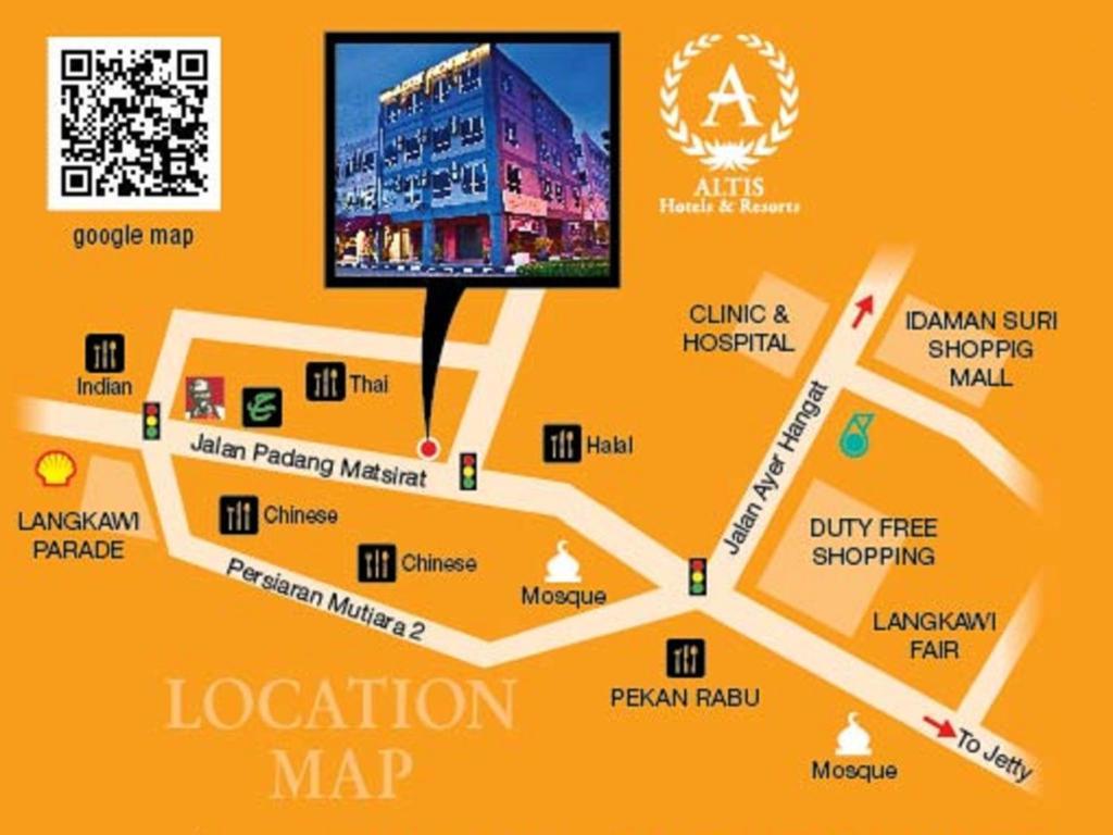 Altis Hotel Langkawi Куа Екстериор снимка